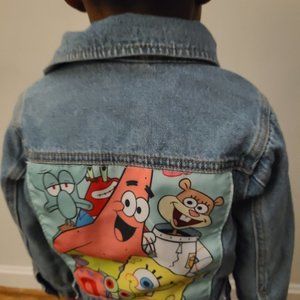 SpongeBob denim jacket